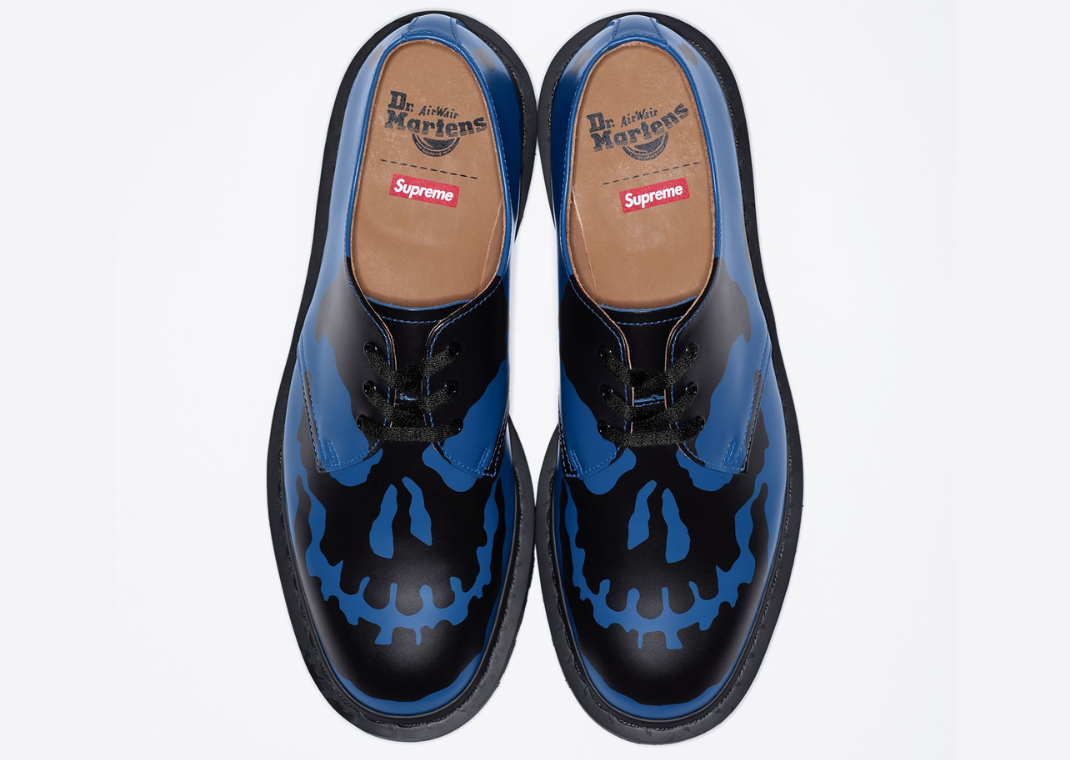 Supreme × Dr.Martens 1461 3 Eye Shoe Supreme is Turning the Dr. Martens 1461 3-Eye Shoe into a Creepy Skull