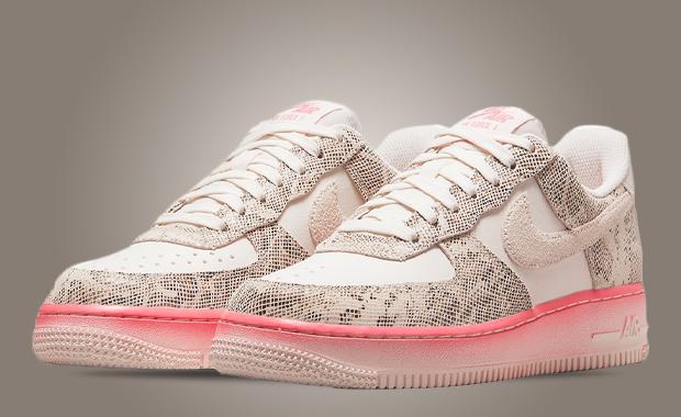 Snakeskin Accents Nike's Our Force 1