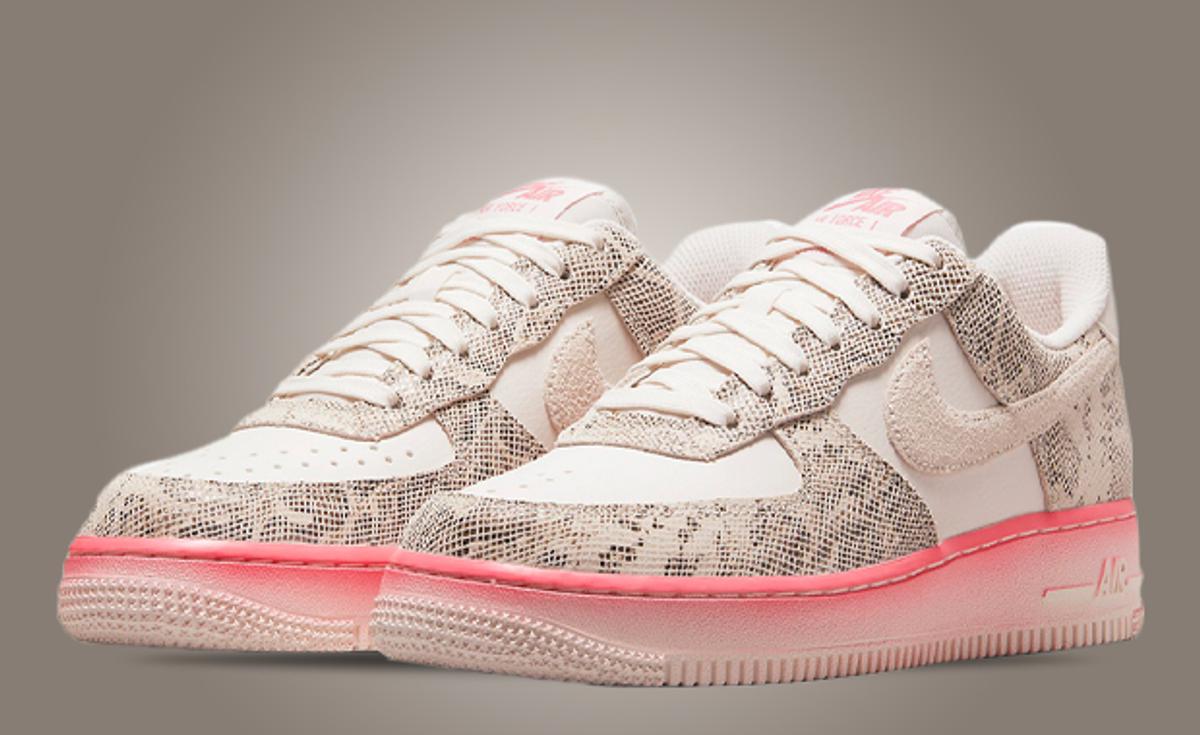 Snakeskin Accents Nike's Our Force 1