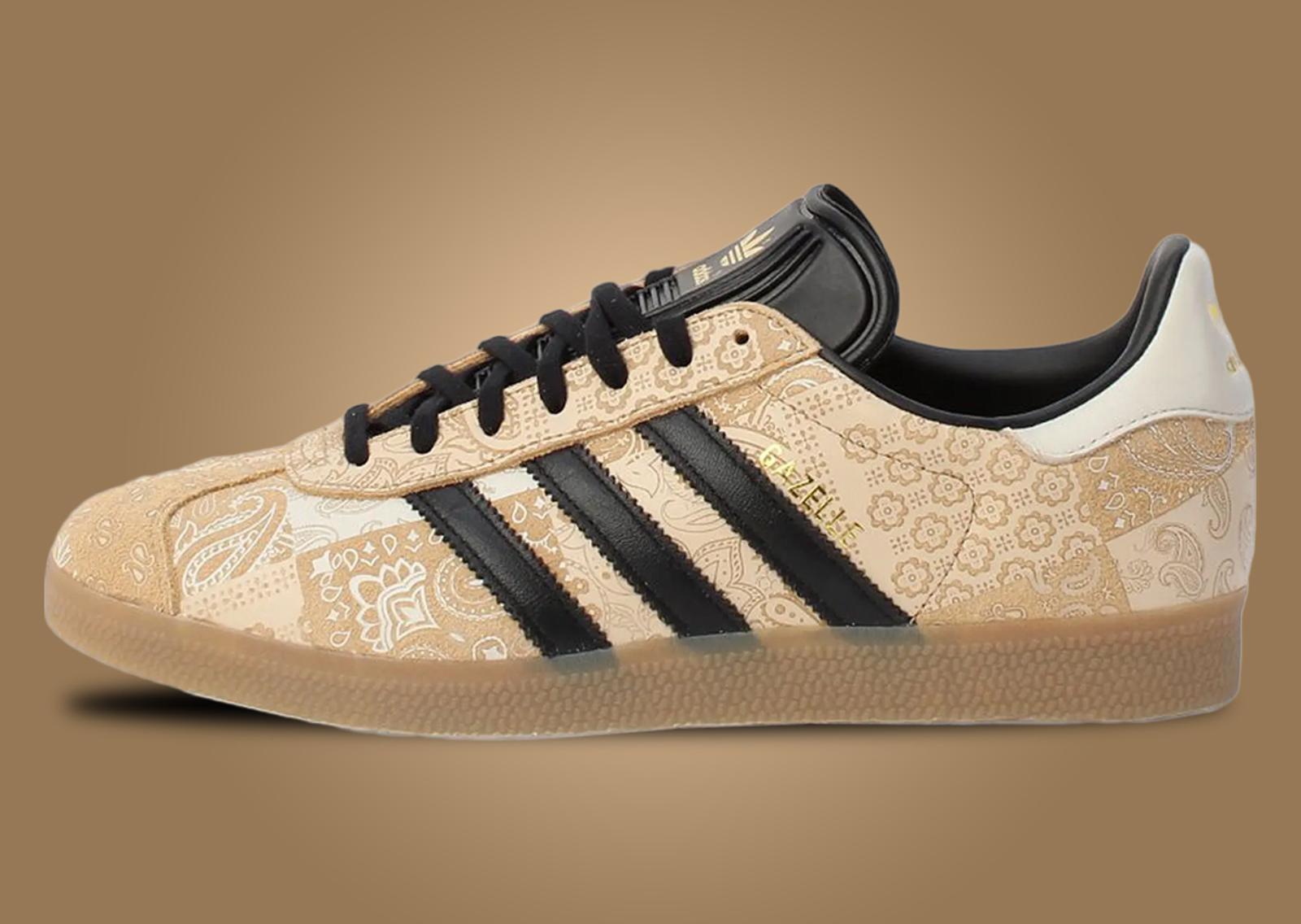 Shiekh x adidas Gazelle Paisley Print Lateral