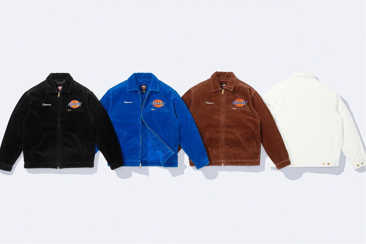 The Supreme x Dickies Fall 2022 Collaboration Is Covered In Corduroy