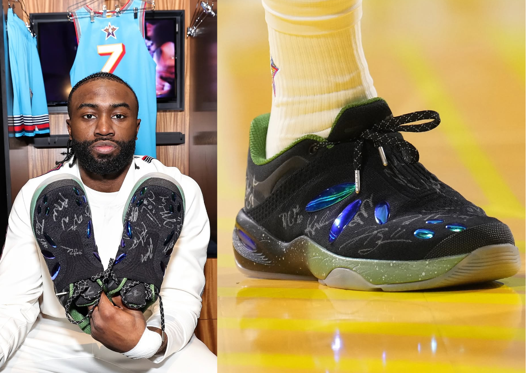 Jaylen Brown Debuts Unseen 741 Rover Colorway During NBA All-Star Game