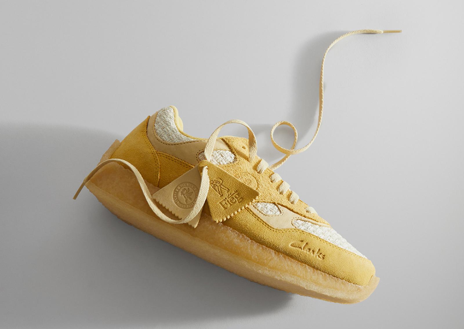 8th St by Ronnie Fieg for Clarks Originals Lockhill Yellow Combi Angle