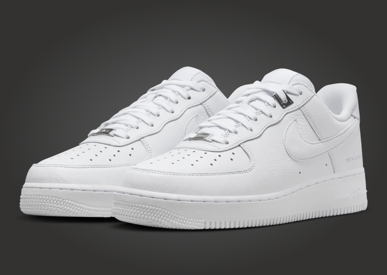 1017 ALYX 9SM x Nike Air Force 1 Low SP White Angle