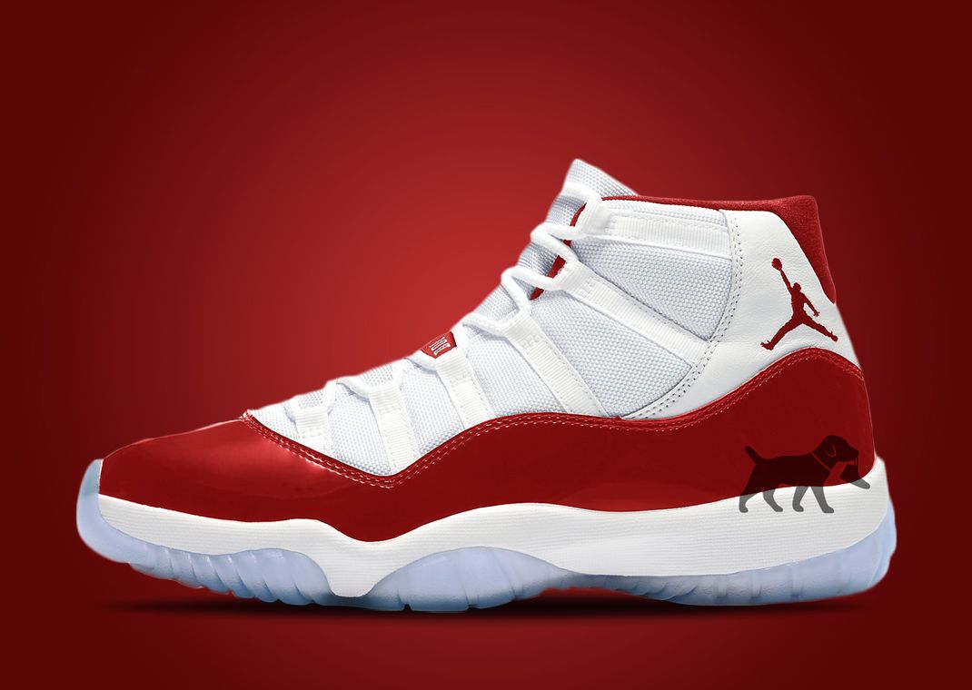 red and white 11's release date
