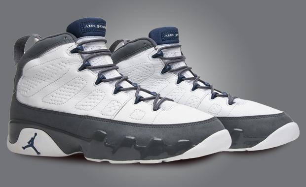 Air Jordan 9 Retro Flint Grey "French Blue"