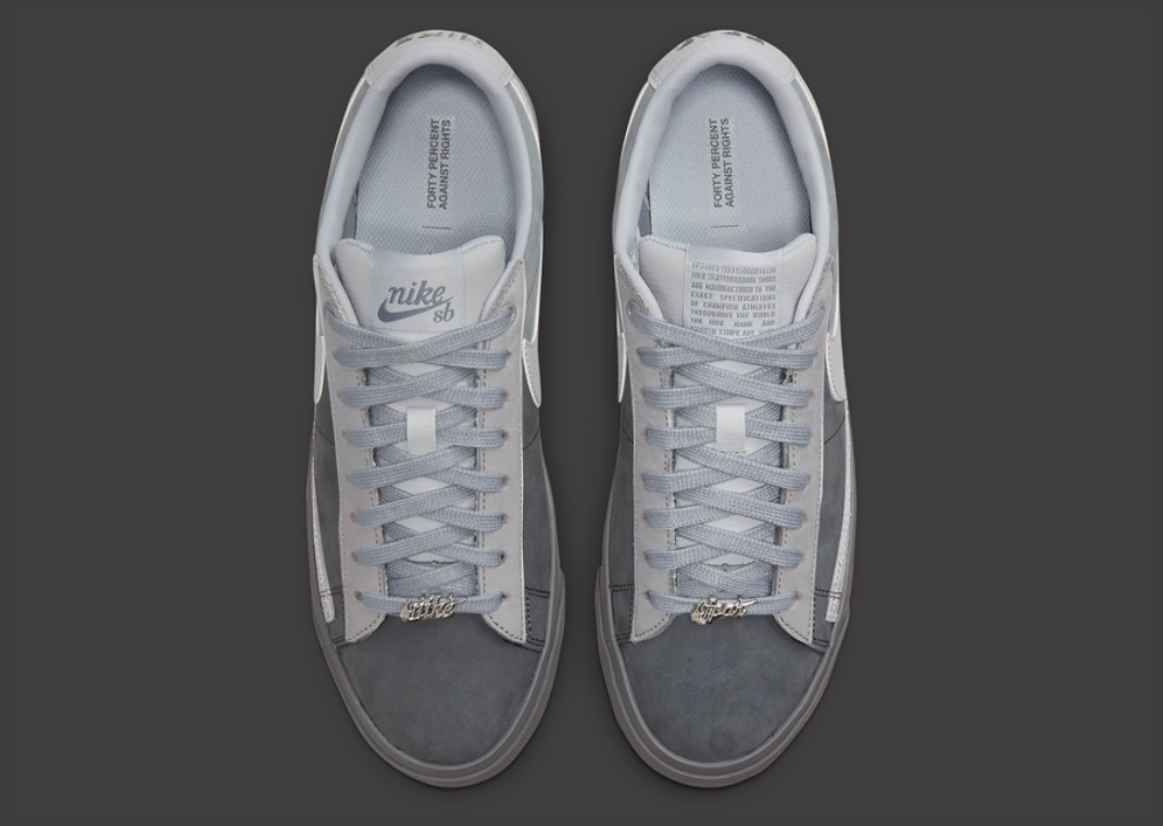 Official Images of the FPAR x Nike SB Blazer Low Cool Grey