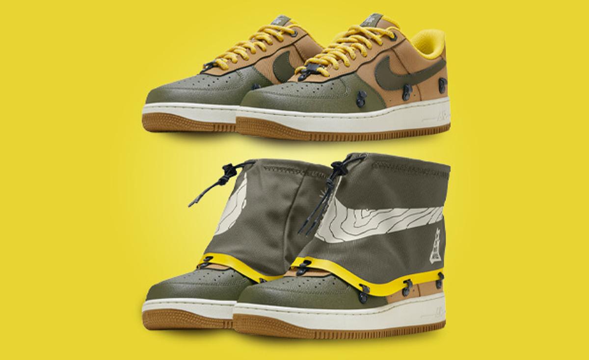 The Nike Air Force 1 Low Winterized Cargo Khaki Ale Brown Releases Holiday 2023