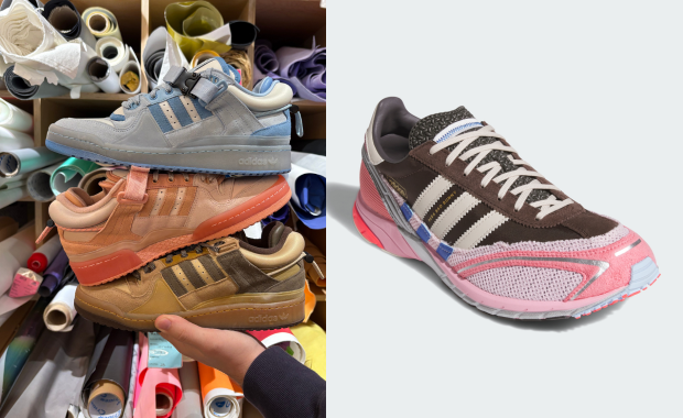 Bad Bunny x adidas Adizero SL72 Brown Clear Pink