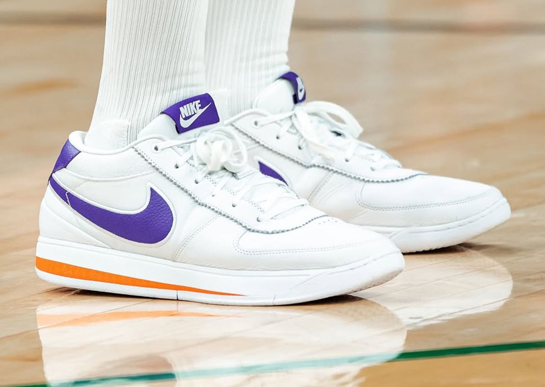 Devin Bookers Wears a Nike Cortez-Inspired Nike Book 1 Phoenix Suns PE