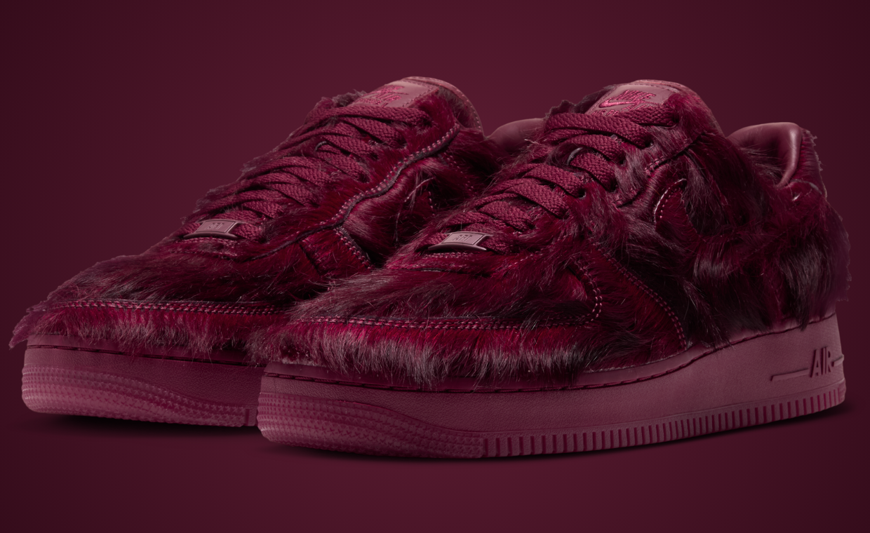 Nike Air Force 1 Low Technicolor Tale Red Pony Hair