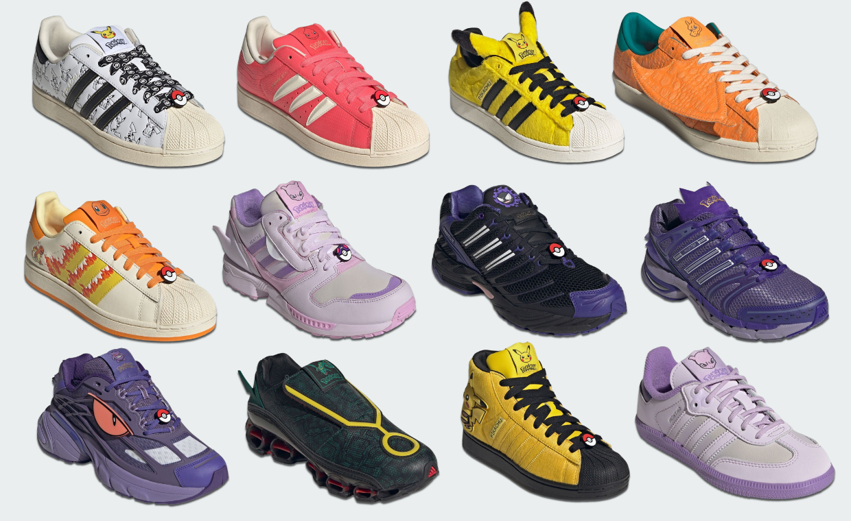 Pokémon x adidas 30th Anniversary Collection