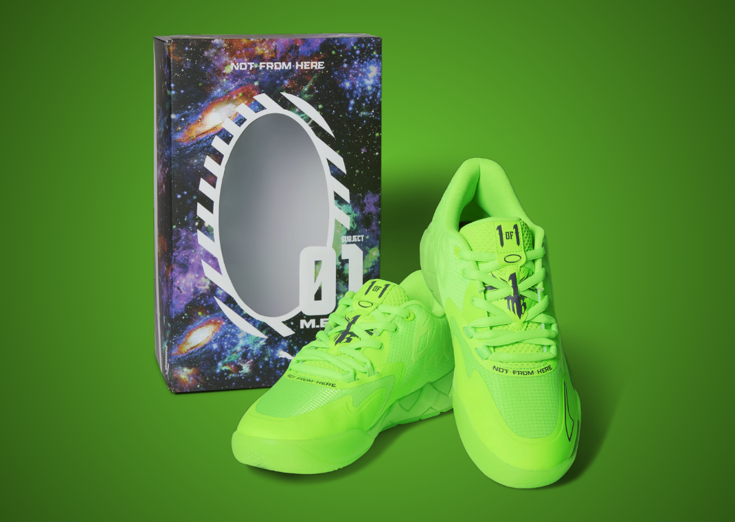 The Puma MB.01 Low Green Gecko Releases December 2023