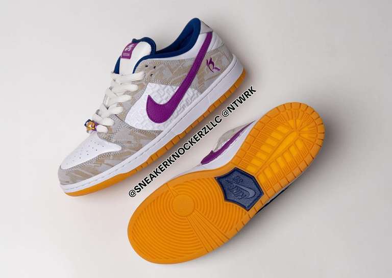 Rayssa Leal x Nike SB Dunk Low Sneaker and Outsole