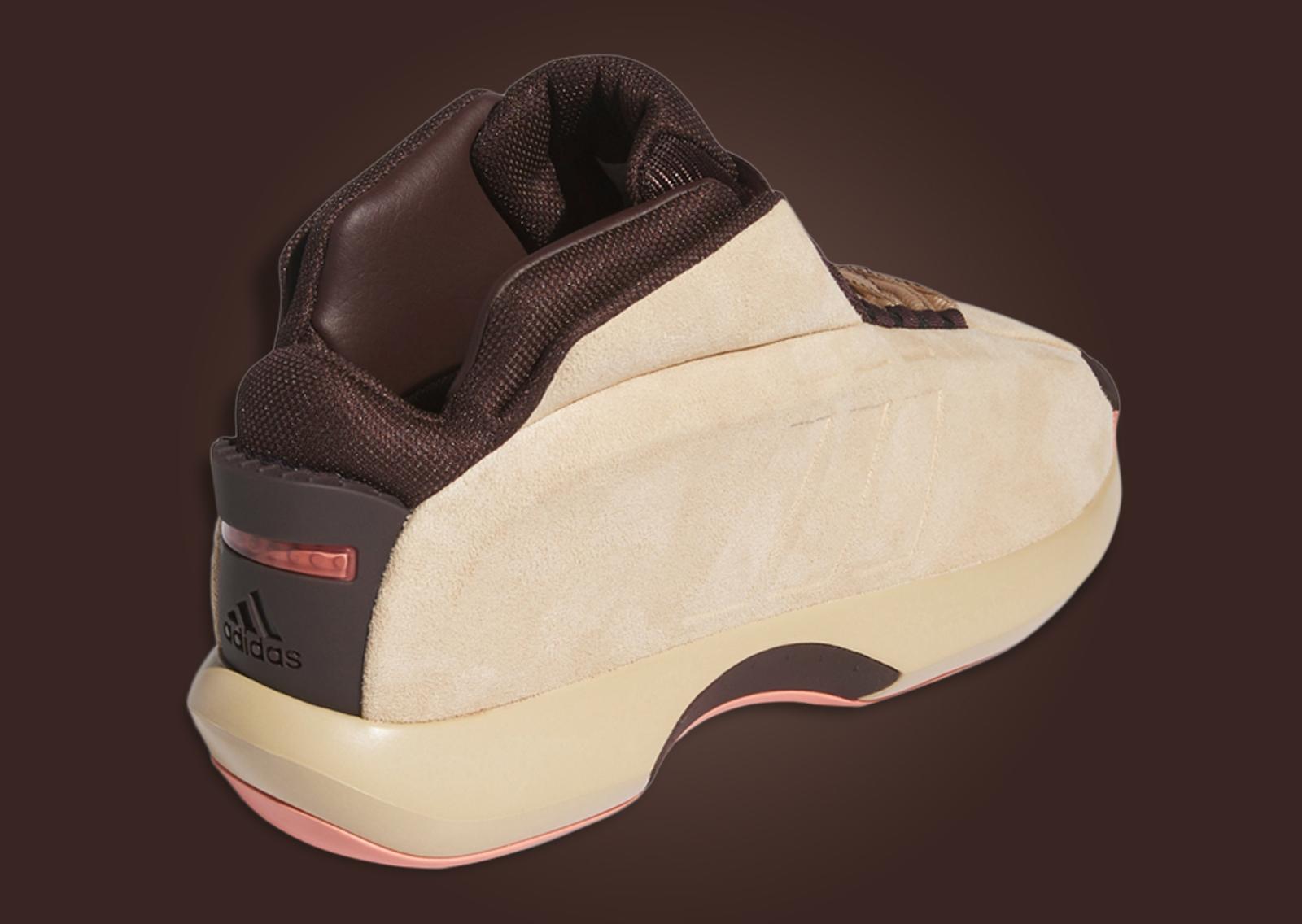 adidas Crazy 1 Magic Beige Heel Angle