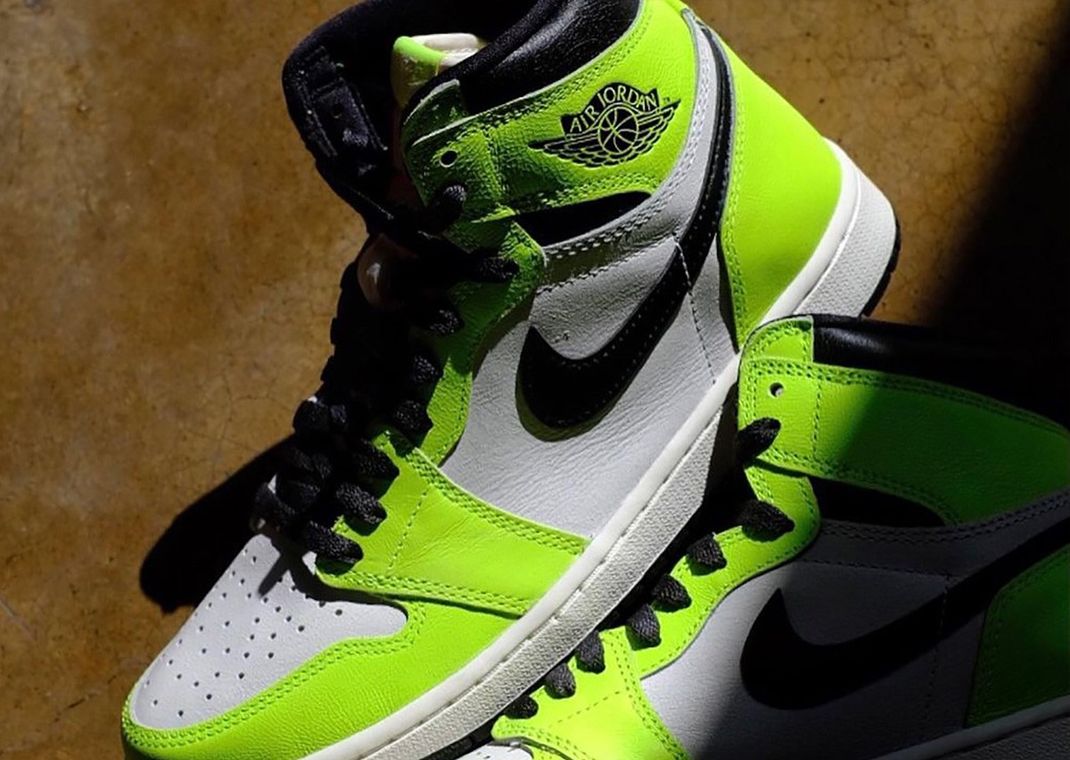 靴 NIKE AIR JORDAN 1 HIGH VISIONAIRE VOLT The Air Jordan 1 High Visionaire Comes In Volt