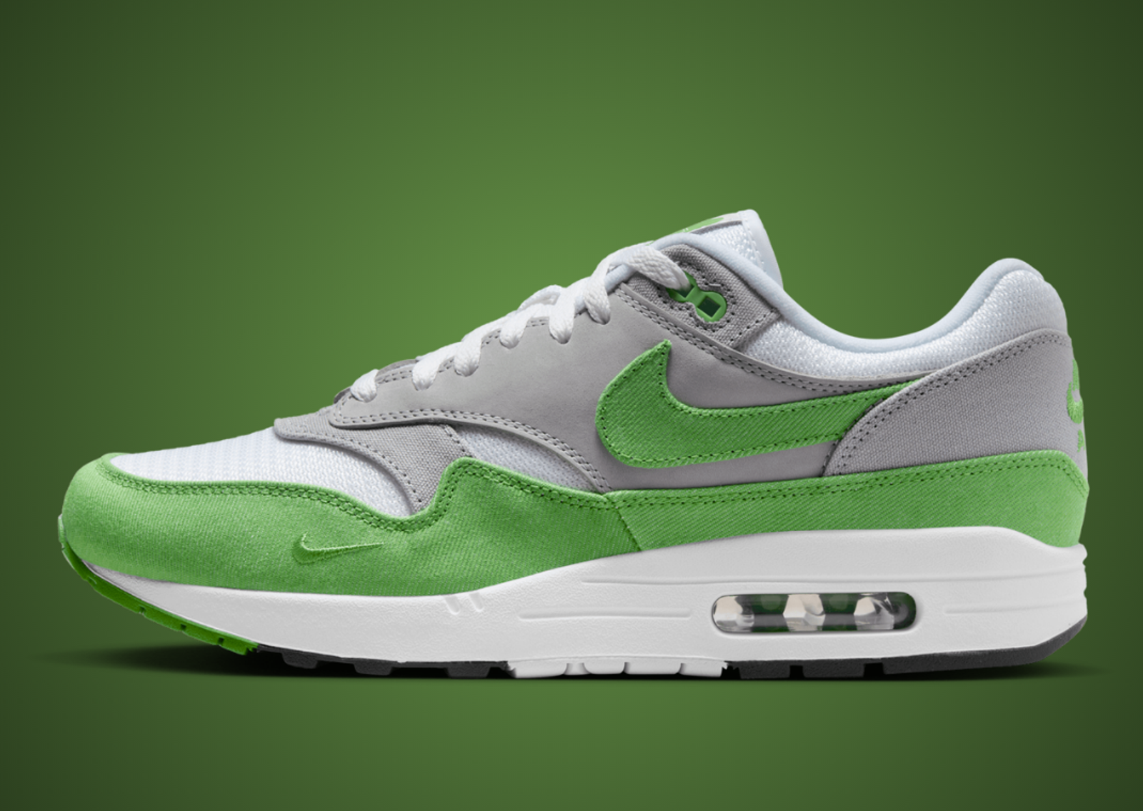 Patta x Nike Air Max 1 Chlorophyll 20th Anniversary Lateral