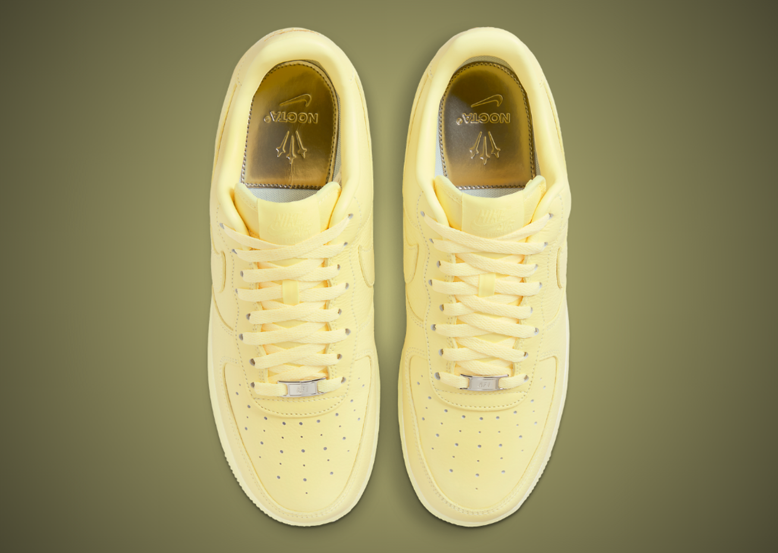 Drake x Nike Air Force 1 Low Certified Lover Boy Citron Tint Top