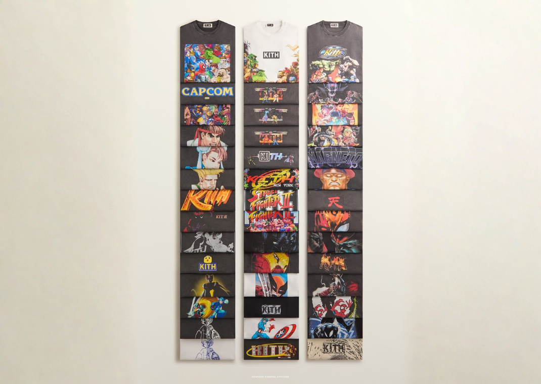 Here's All the Kith x Marvel vs. Capcom Apparel and Accessories