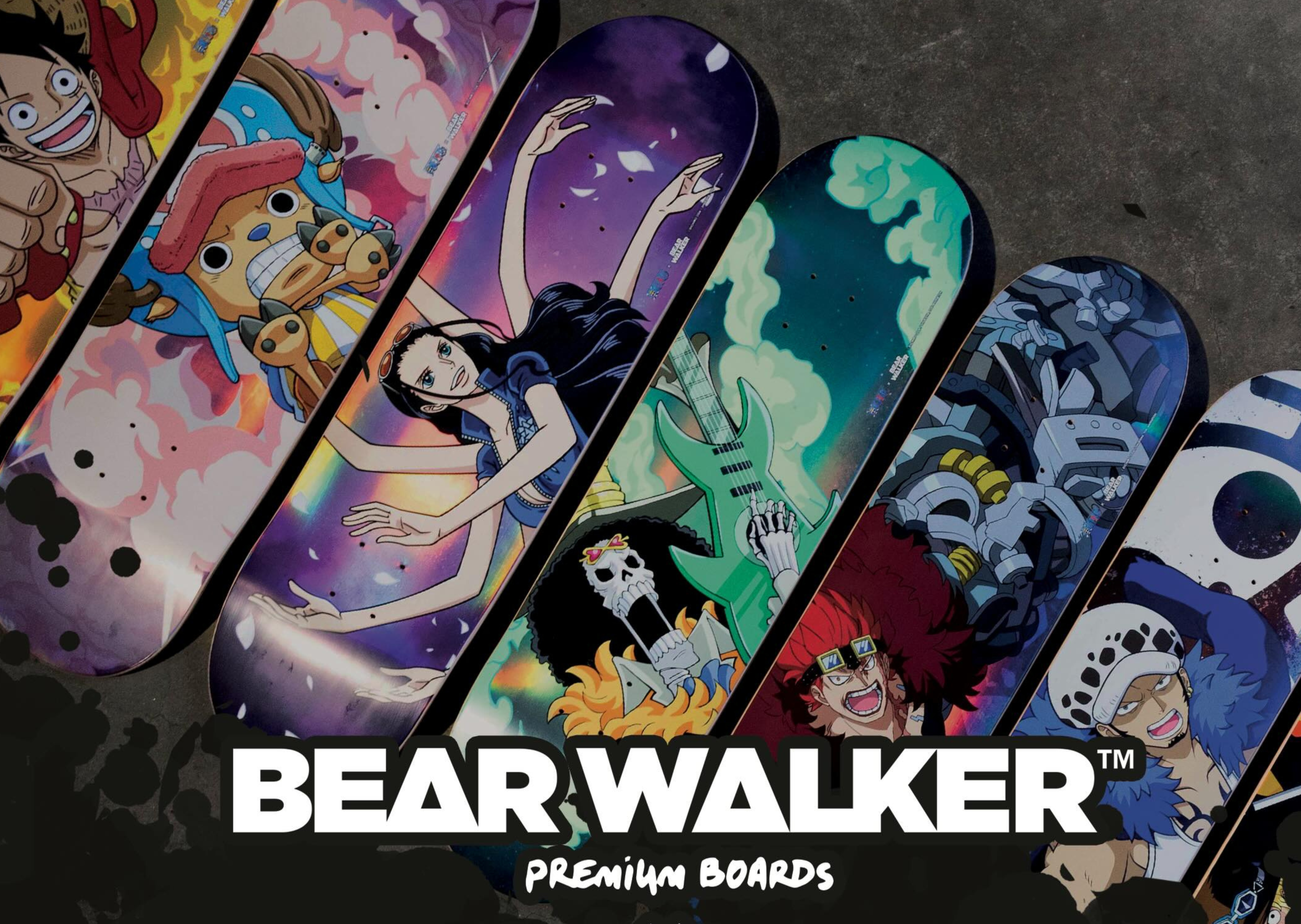 Where to Buy One Piece x Bear Walker Skate Decks