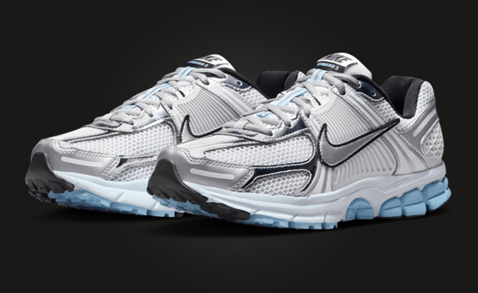 Nike Zoom Vomero 5 Metallic Silver Blue Tint (W)
