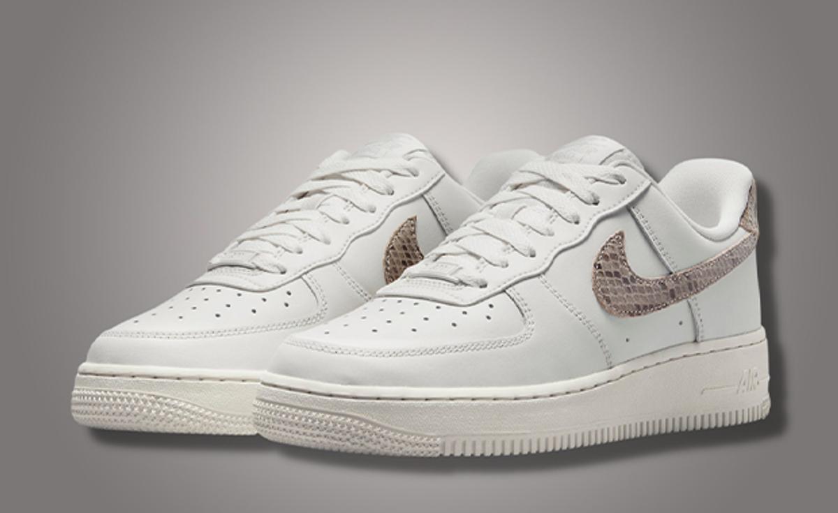 Snake-Inspired Swooshes Slither To The Nike Air Force 1 Low
