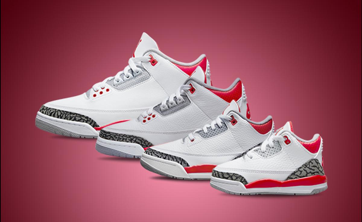 Where To Buy The Air Jordan 3 OG Fire Red