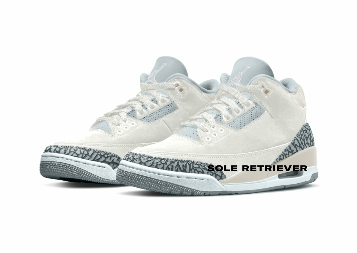 Air Jordan 3 Craft Ivory, los tenis blancos que dominarán 2024