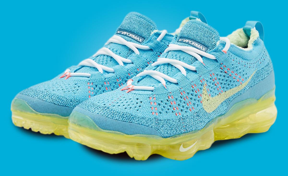 Baltic Blue And Citron Tint Dress This Nike Air VaporMax 2023 Flyknit