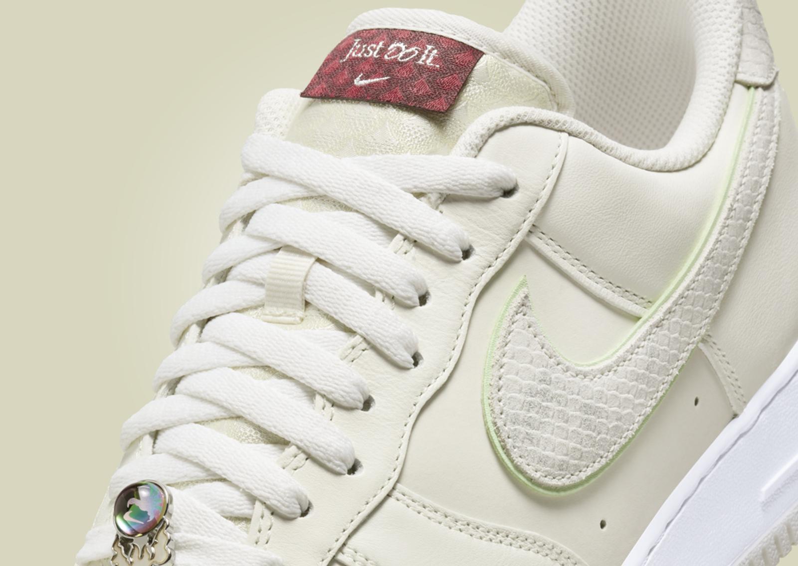 Nike Air Force 1 Low Year of the Dragon Sail Tongue Detail