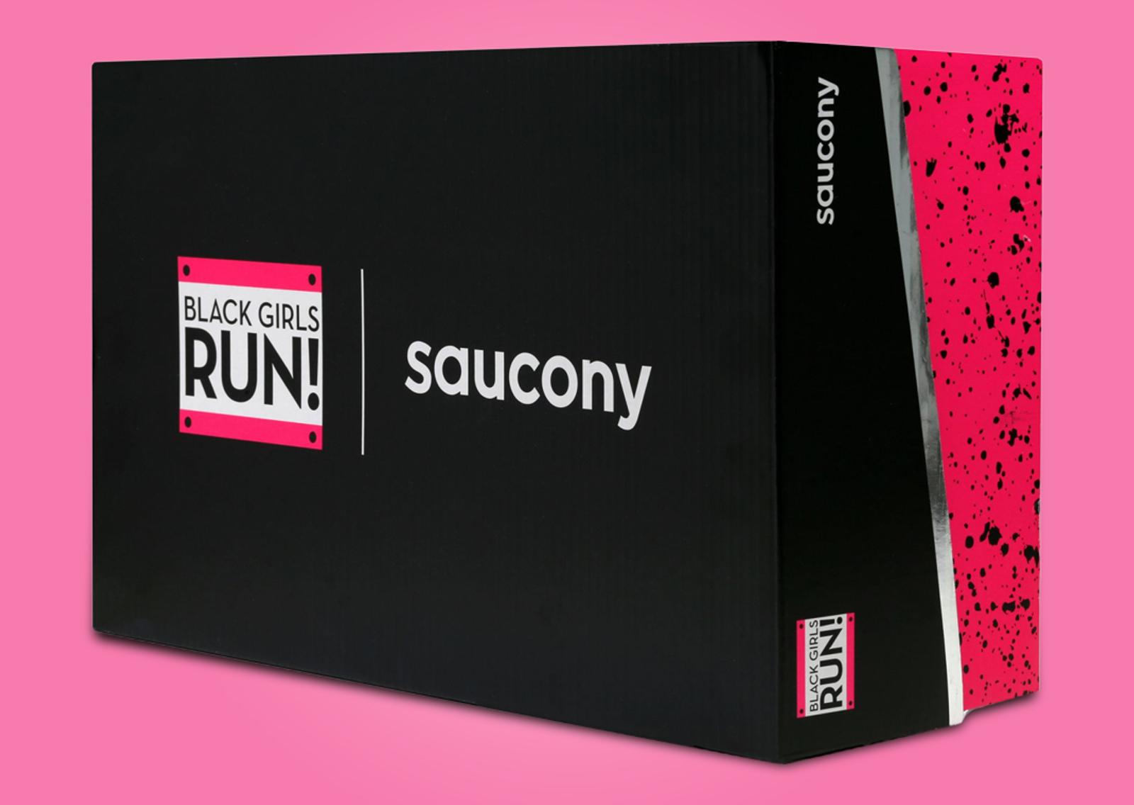 Black Girls Run! x Saucony Endorphin Speed 4 Packaging