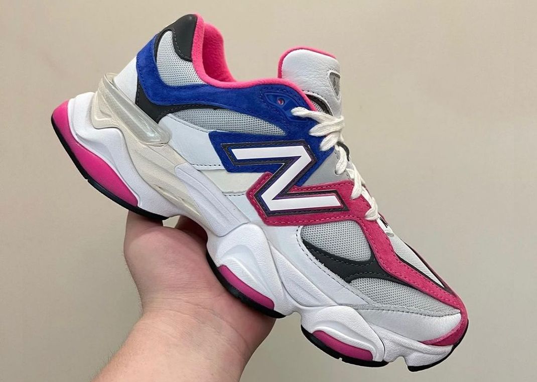 New balance cheap pink blue white