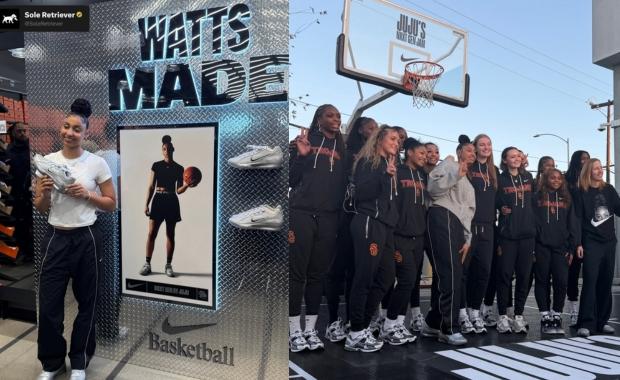 Nike and JuJu Watkins Celebrate the Release of LA Star's New Shoe