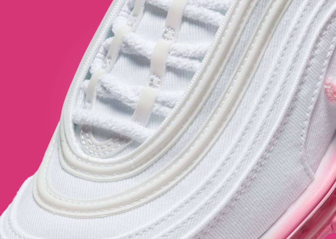 Air max 97 on sale white/pink