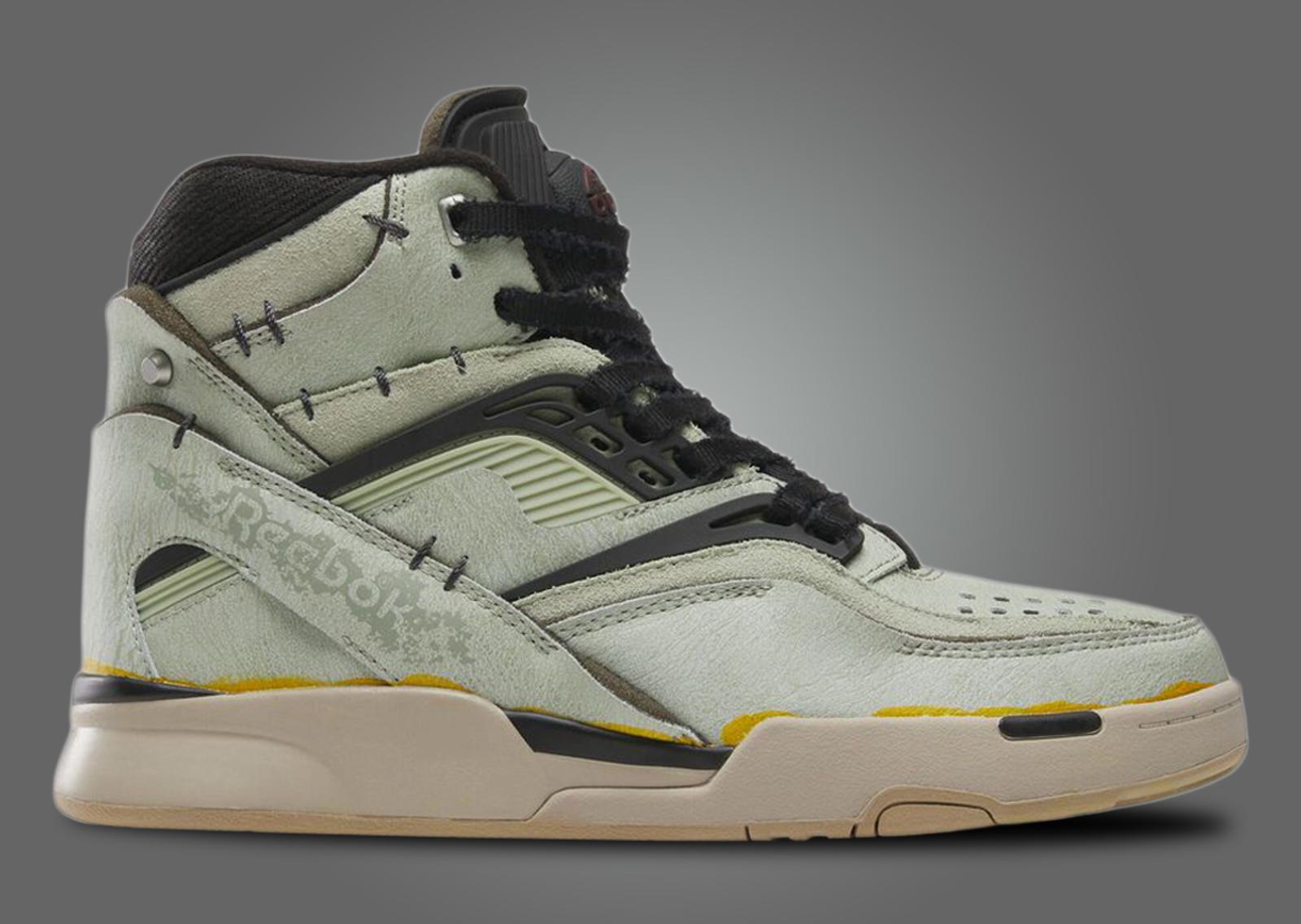 Universal Monsters x Reebok Pump TZ Frankenstein Lateral