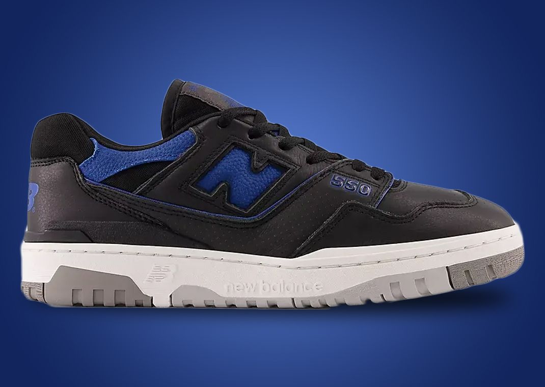 New Balance 550 Black Blue Groove Men - Size 11 - BB550PLB - New New Balance 550  main image 3
