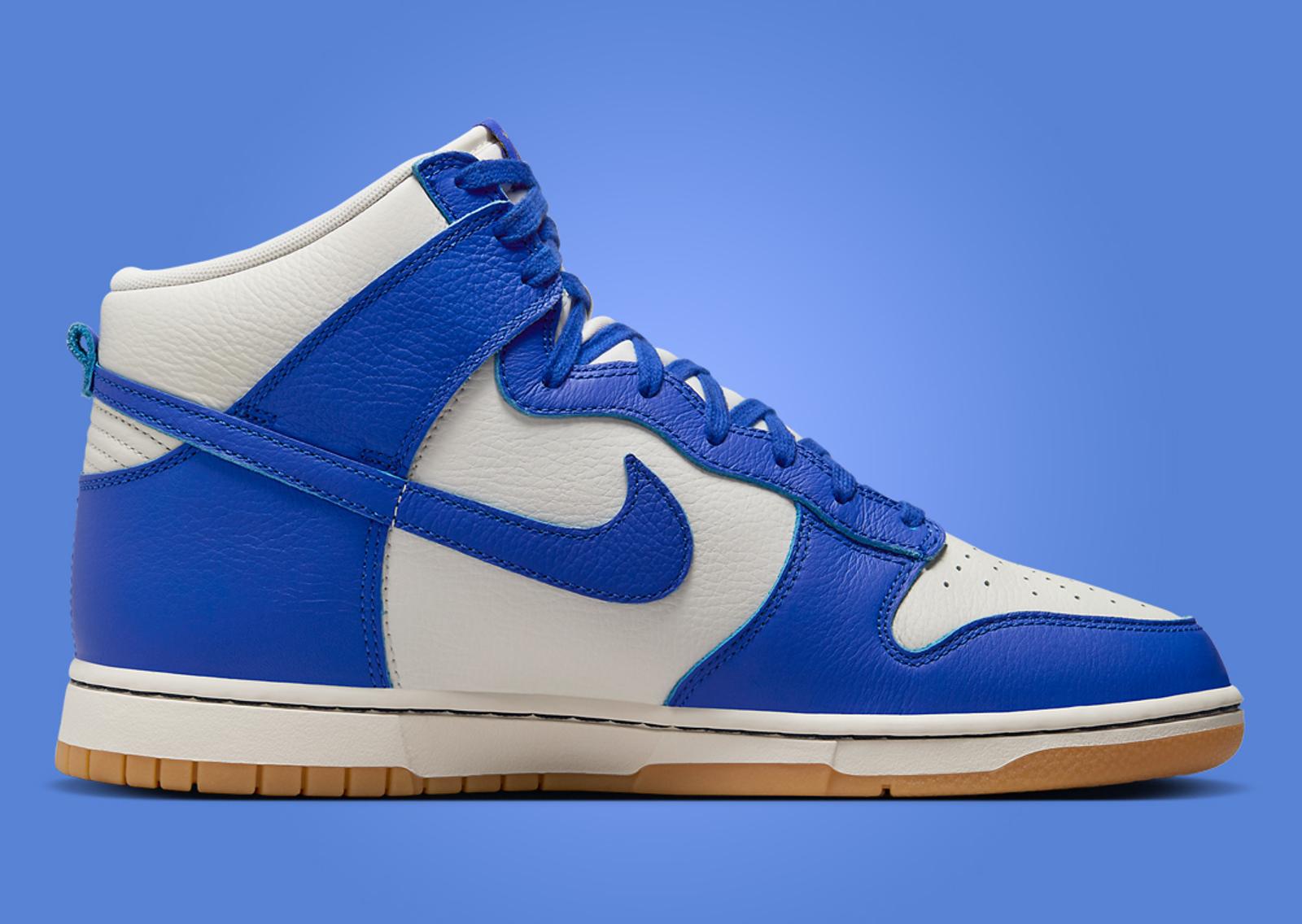 Nike Dunk High Phantom Racer Blue (W) Medial Left