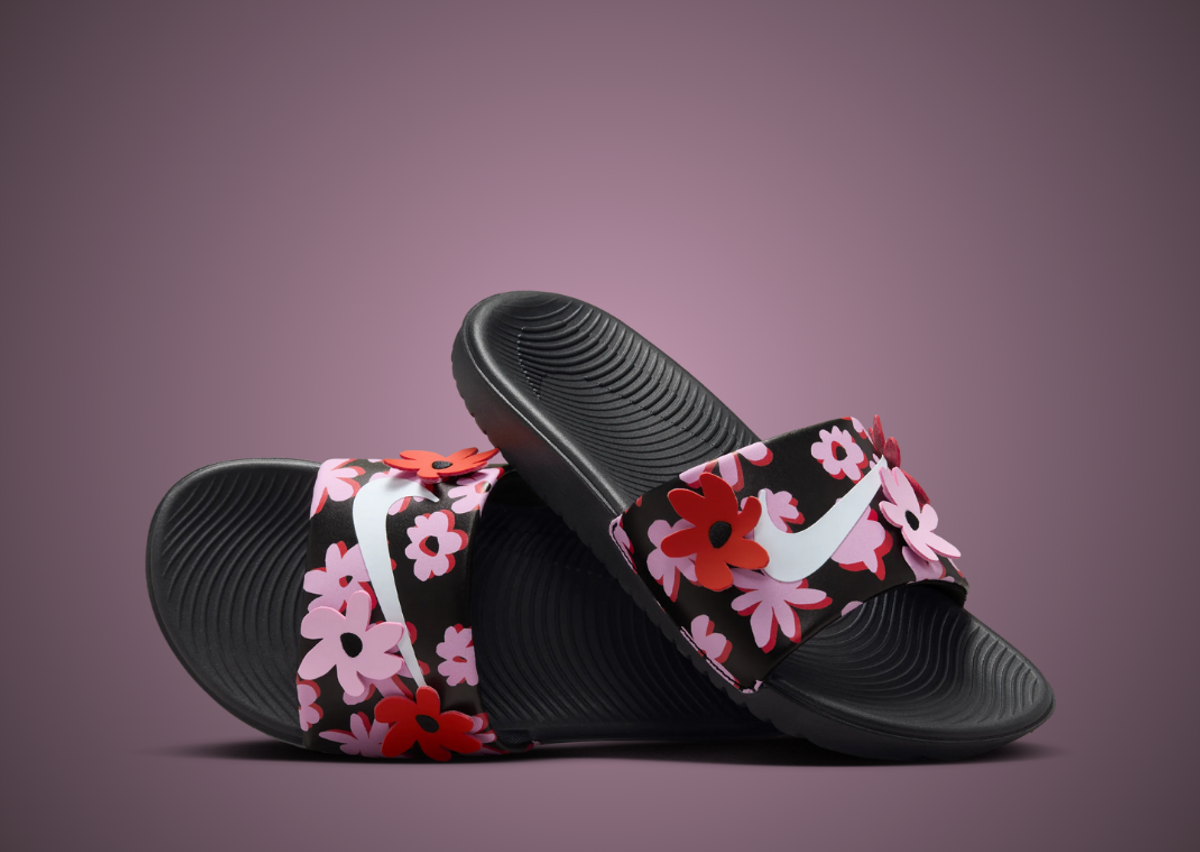 Nike Kawa SE Floral (GS) Lateral