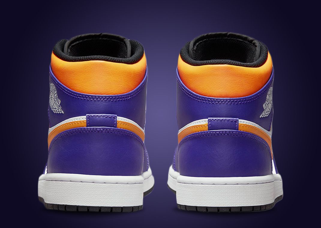 Jordan 1 lakers on sale colorway