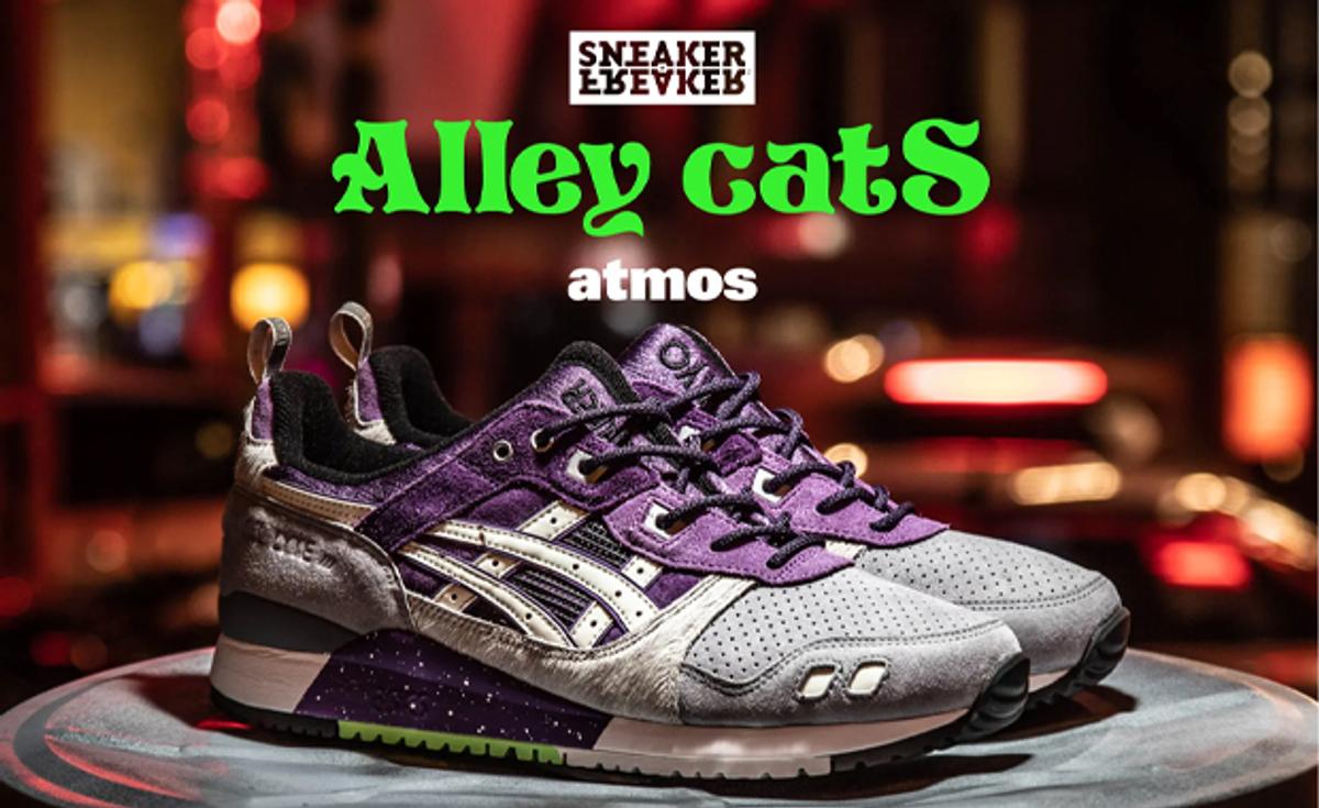 Sneaker Freaker And atmos Come Together For An Alley Cat Inspired Asics Gel-Lyte III