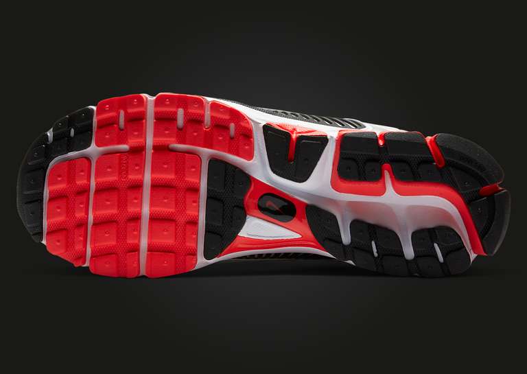 Nike Zoom Vomero 5 Bright Crimson Black Outsole