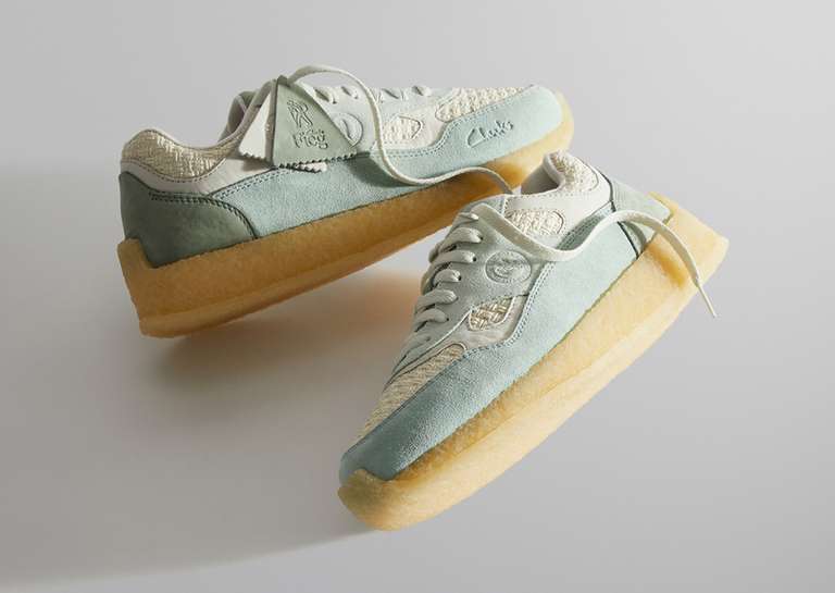 8th St by Ronnie Fieg for Clarks Originals Lockhill Pale Green Angle