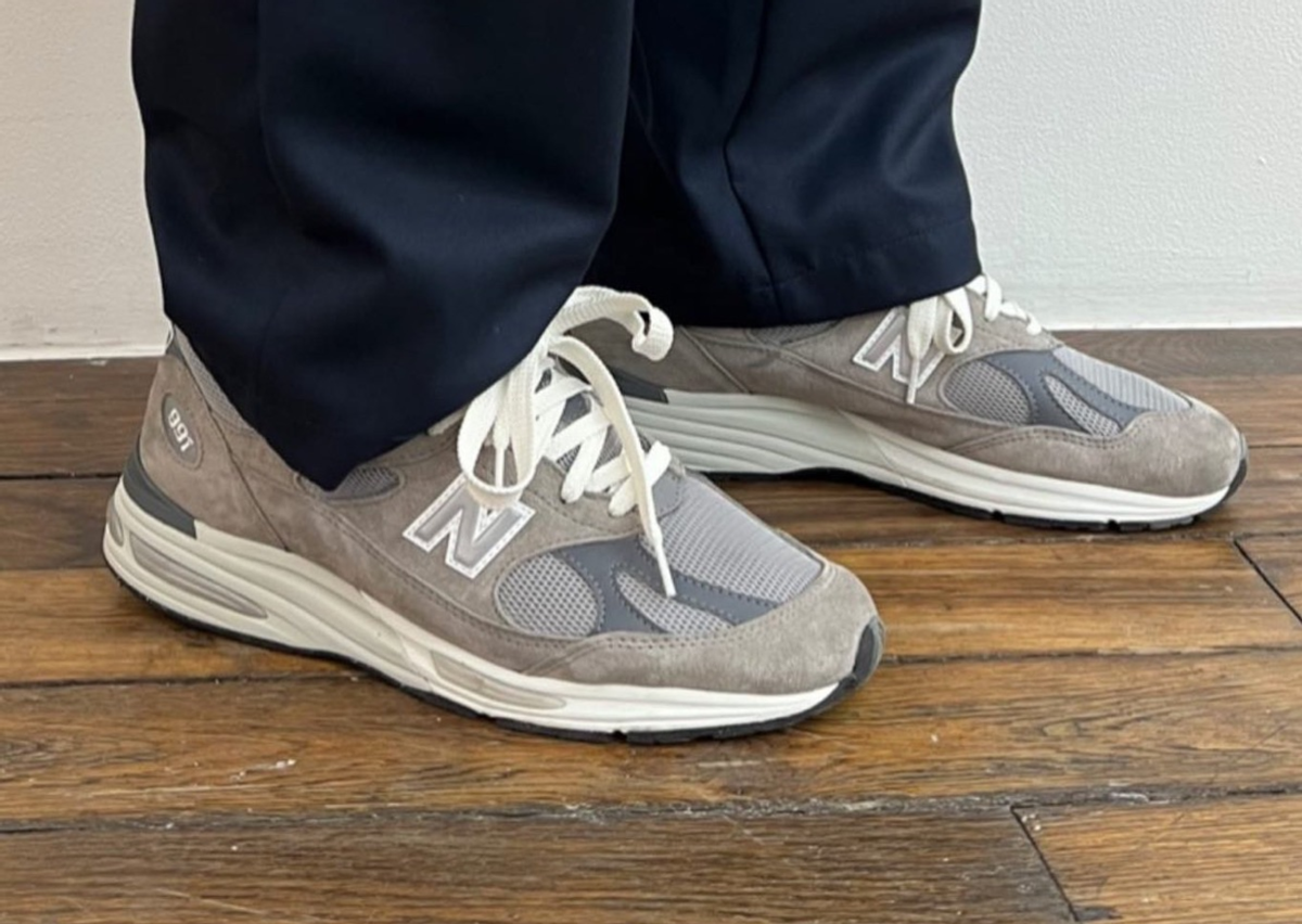 The New Balance 991v2 Made in UK Grey Releases October 2023