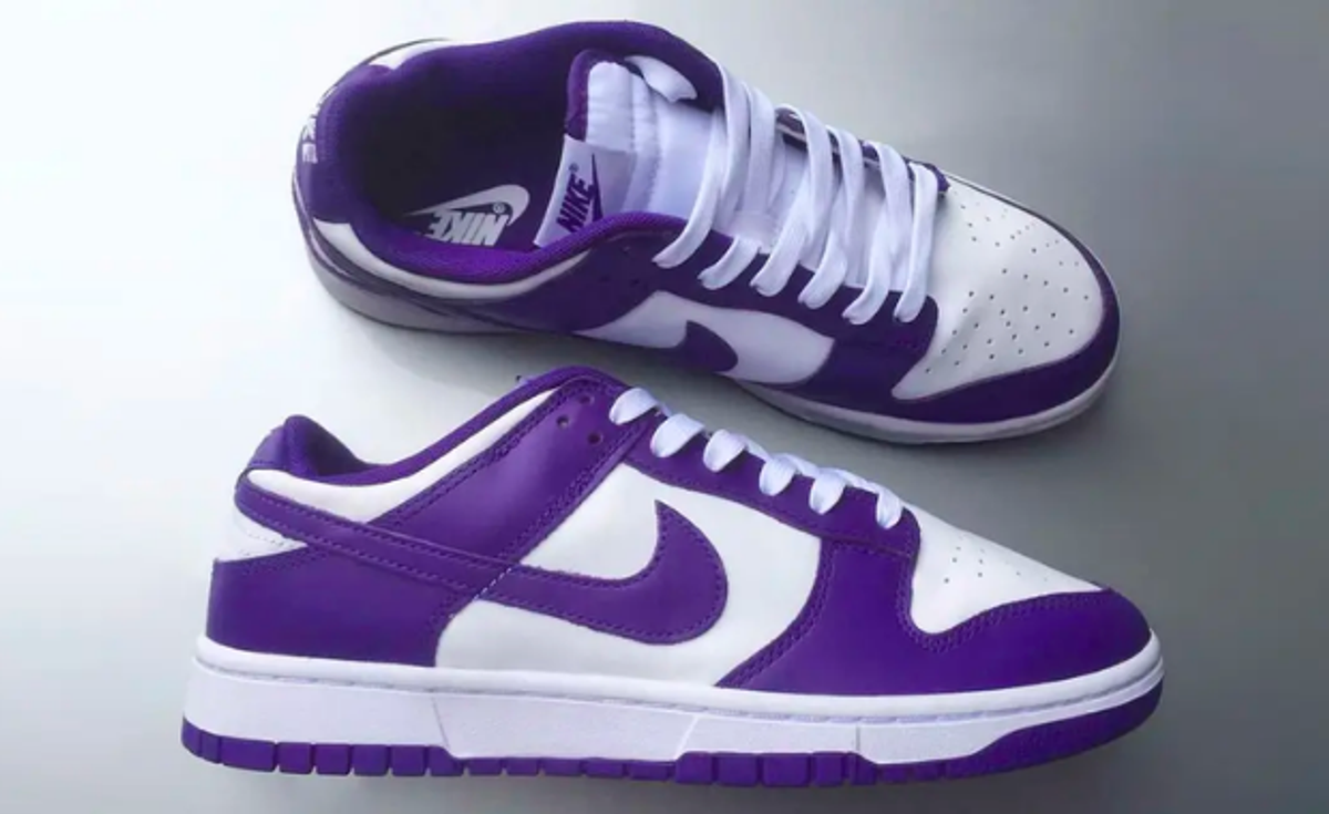 First Look At The Nike Dunk Low Court Purple