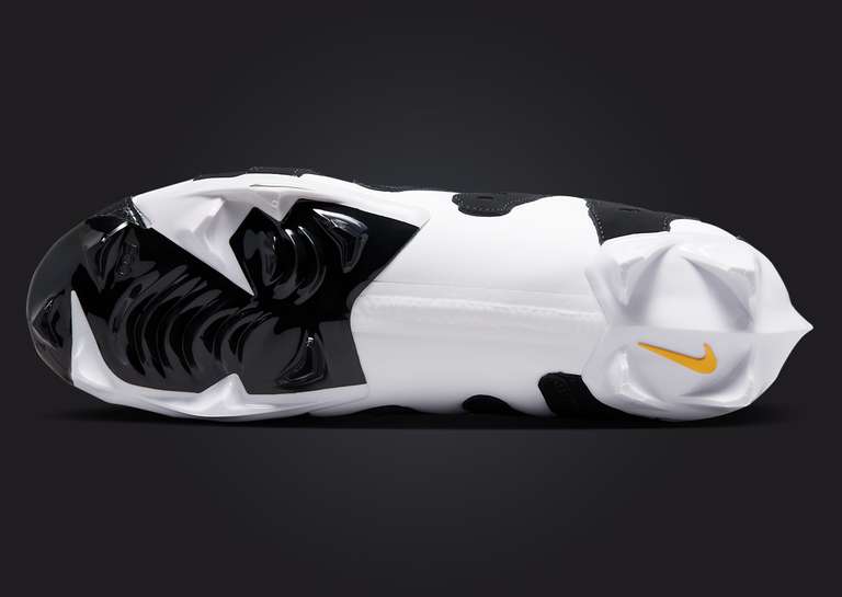 Nike Air DT Max 96 TD Cleat Black Varsity Maize Outsole