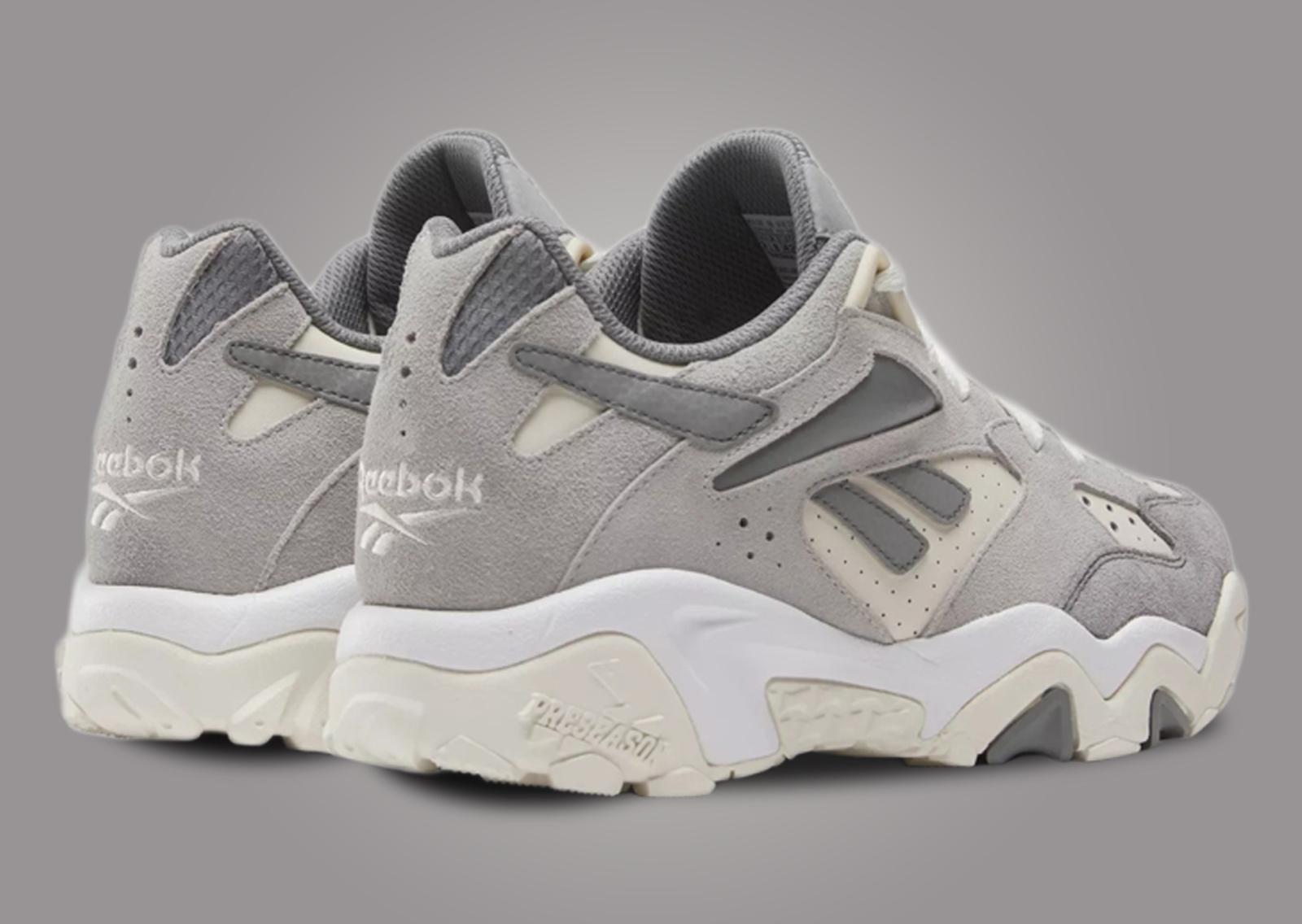 Reebok Preseason 94 Low Pure Grey Heel Angle