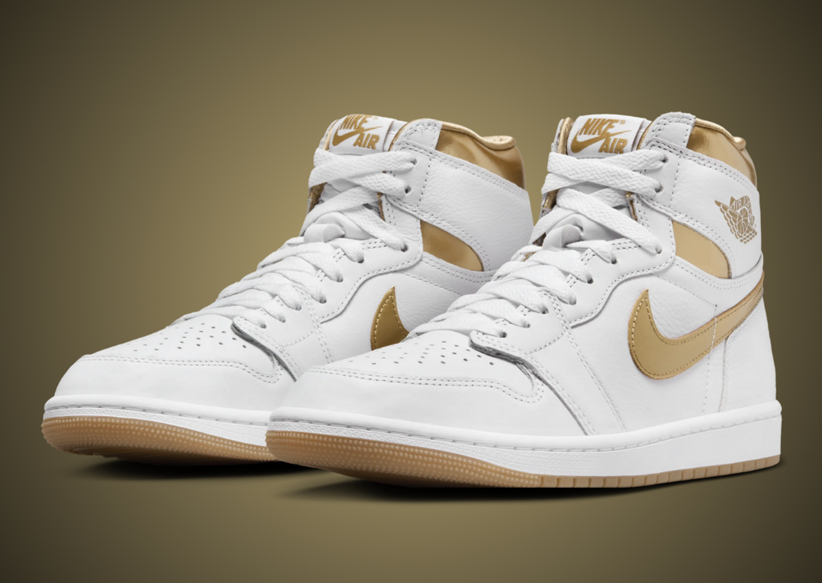 The Women s Exclusive Air Jordan 1 High Metallic Gold Releases