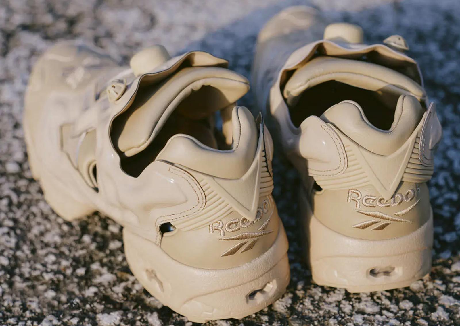 Needles x Reebok Instapump Fury Canvas Heel