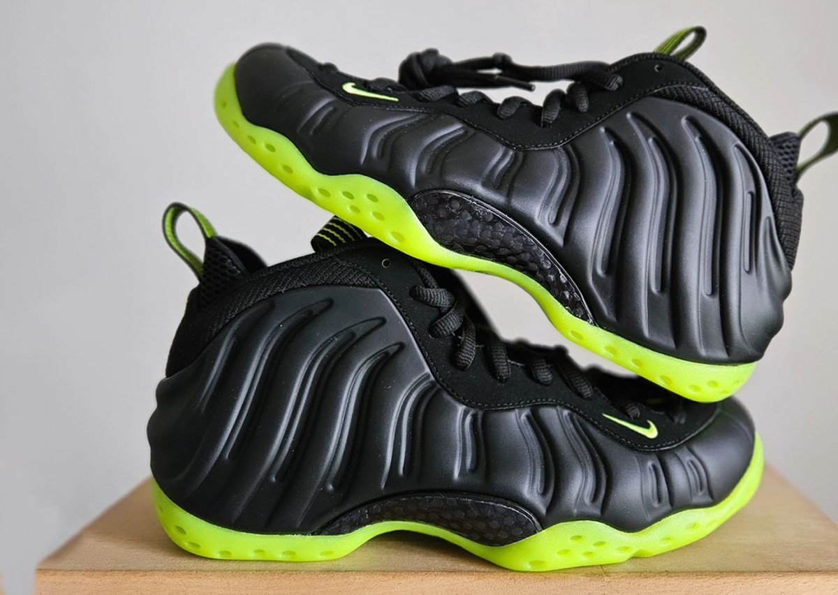 The Nike Air Foamposite One Black Volt Releases Spring 2025