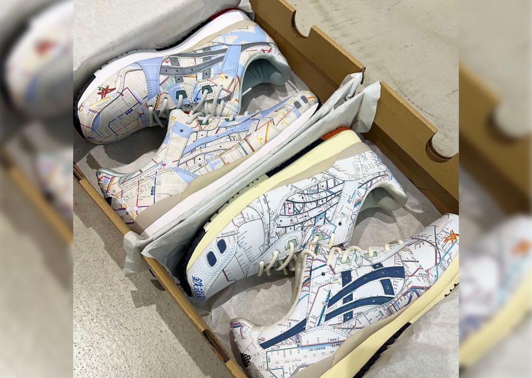 atmos Brings New York And Tokyo Subways To The Asics Gel-Lyte III